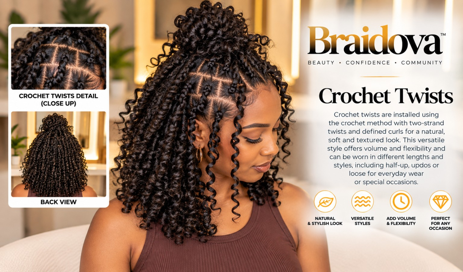 Crochet Twists - Braidova visual reference