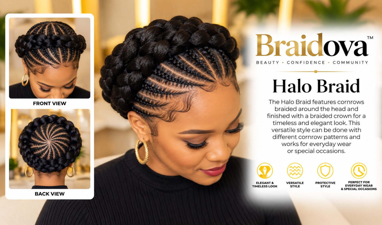 Halo Braid - Braidova visual reference