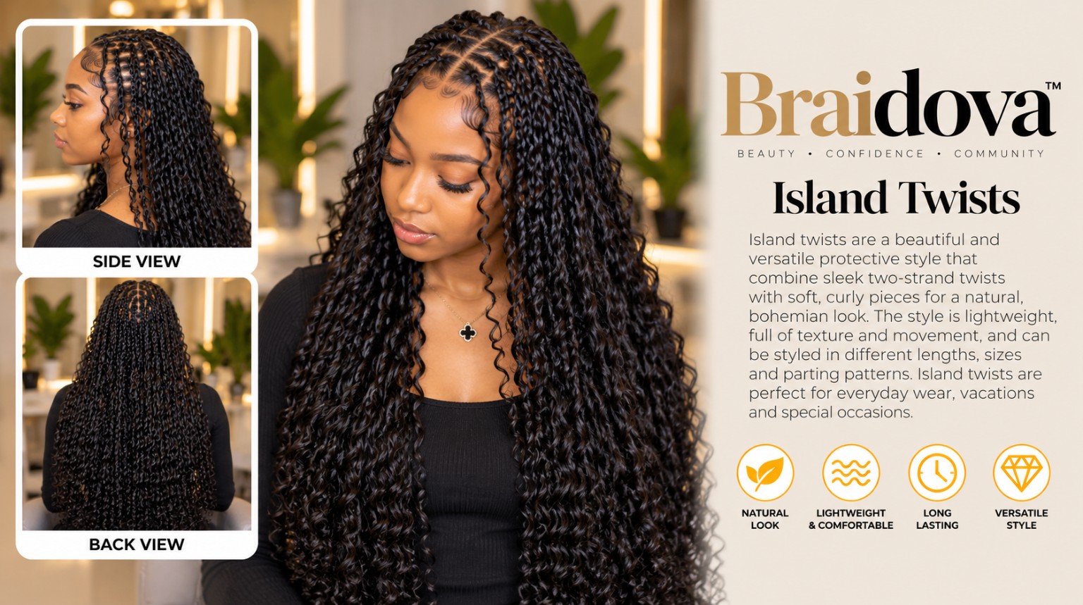 Island Twists - Braidova visual reference