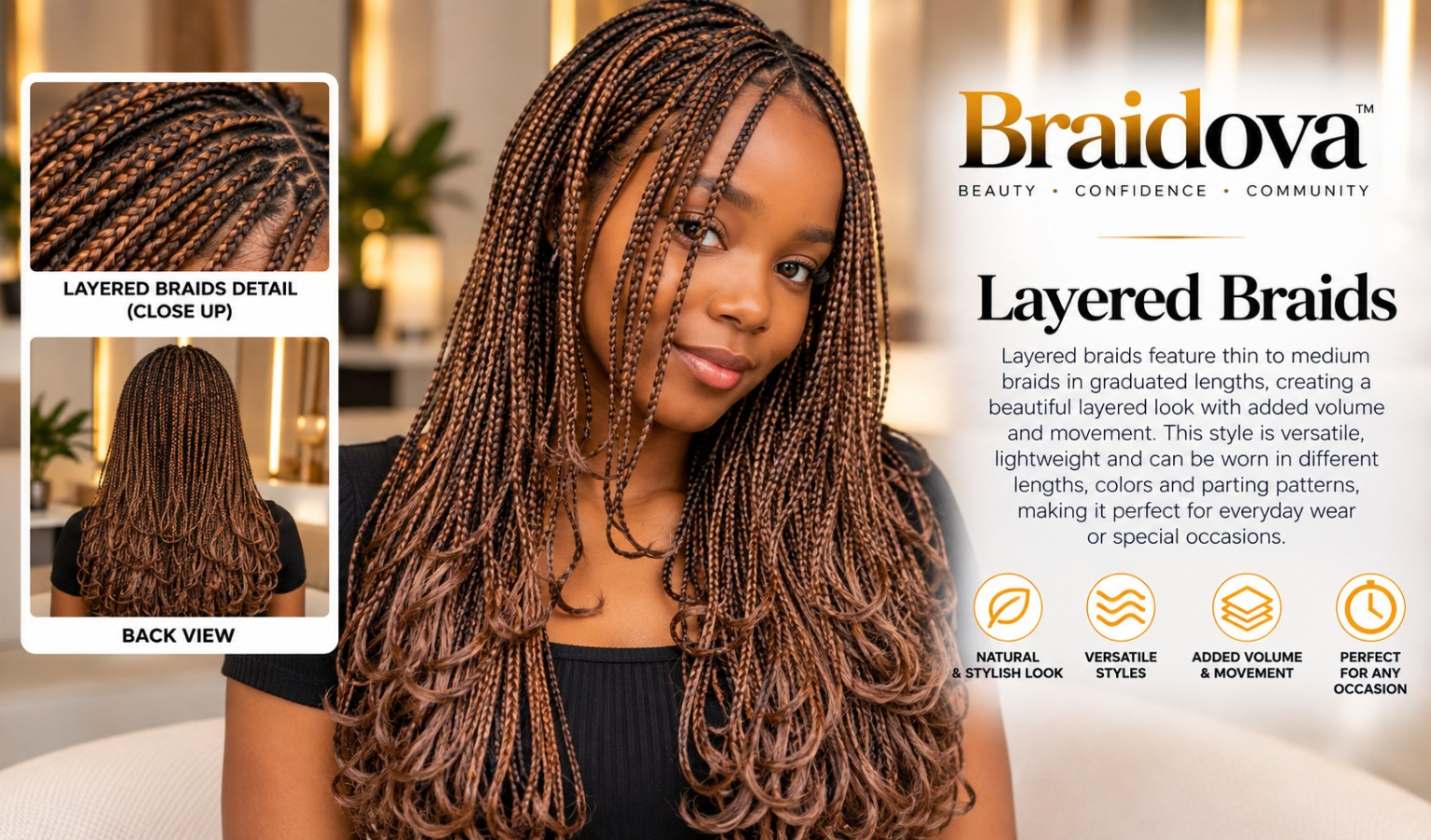 Layered Braids - Braidova visual reference