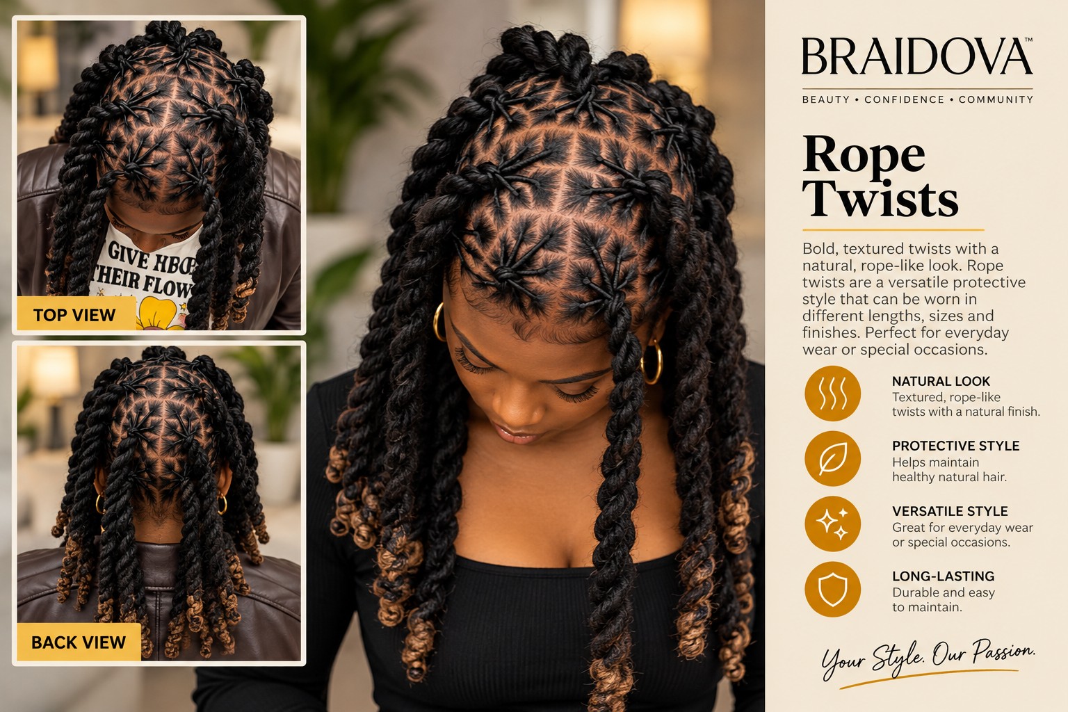 Rope Twists - Braidova visual reference