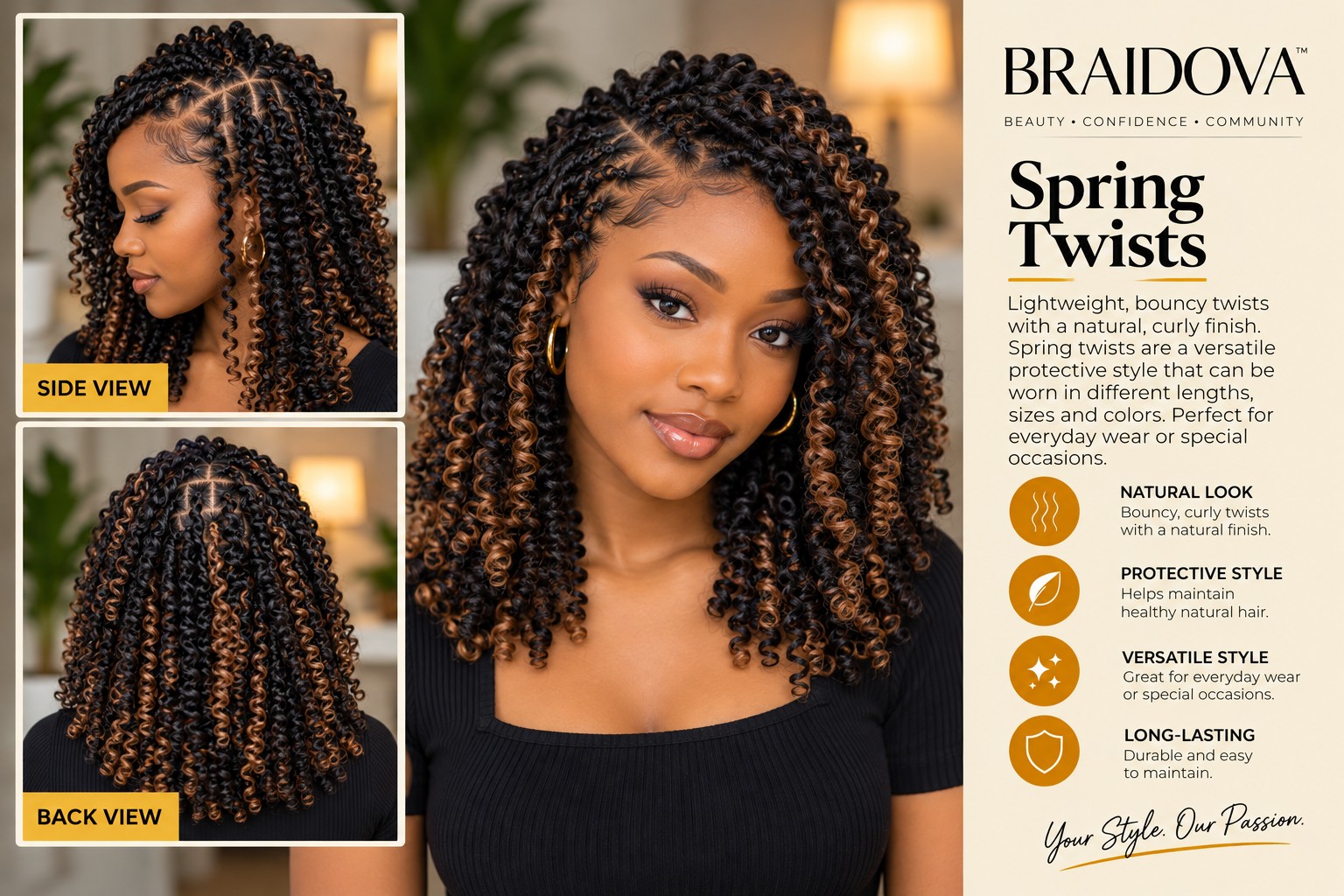 Spring Twists - Braidova visual reference