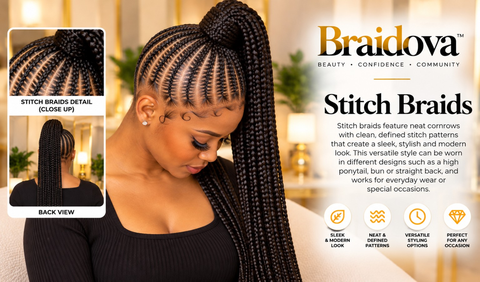 Stitch Braids - Braidova visual reference